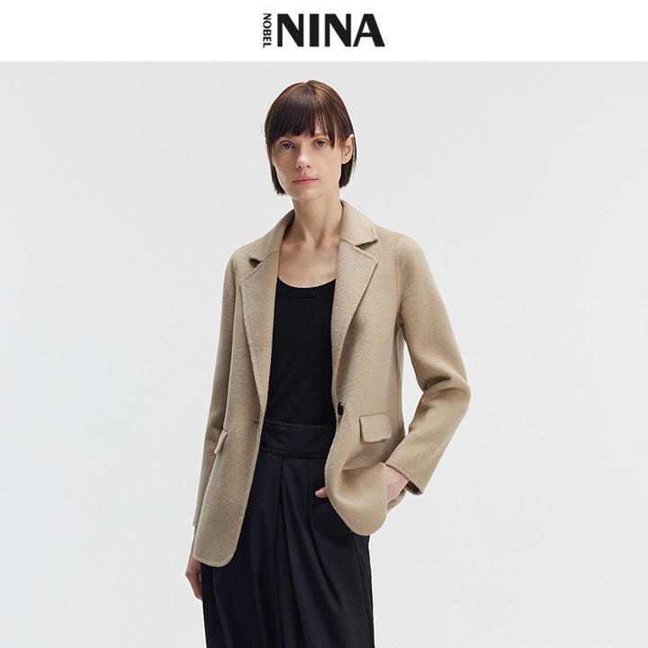 Damen Eleganter Wollblazer Echo Archiv