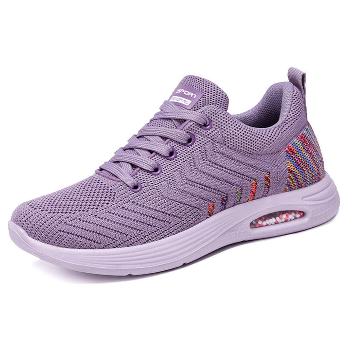 Damen Sportliche Sneakers mit atmungsaktiver Netzstruktur und Dämpfungstechnologie Echo Archiv