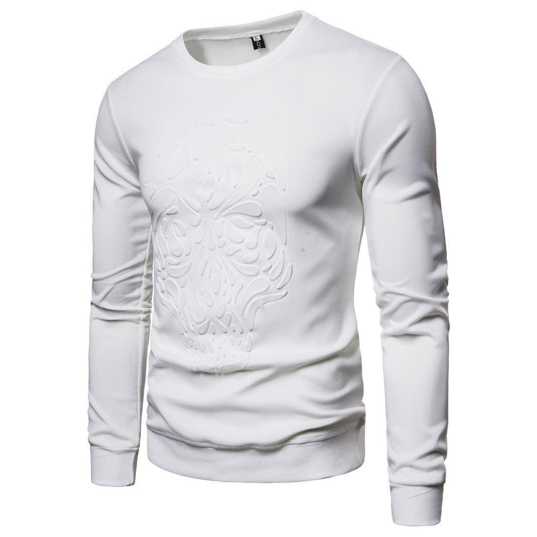 Herren Sweatshirt mit einzigartigem Totenkopfdesign – Marzano