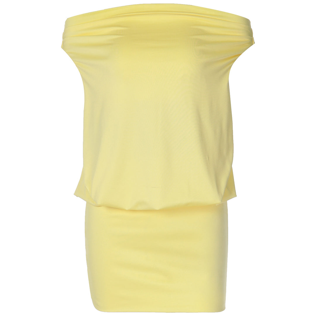 Damen Off-Shoulder Minikleid mit fließendem Design Echo Archiv