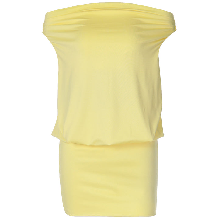 Damen Off-Shoulder Minikleid mit fließendem Design Echo Archiv