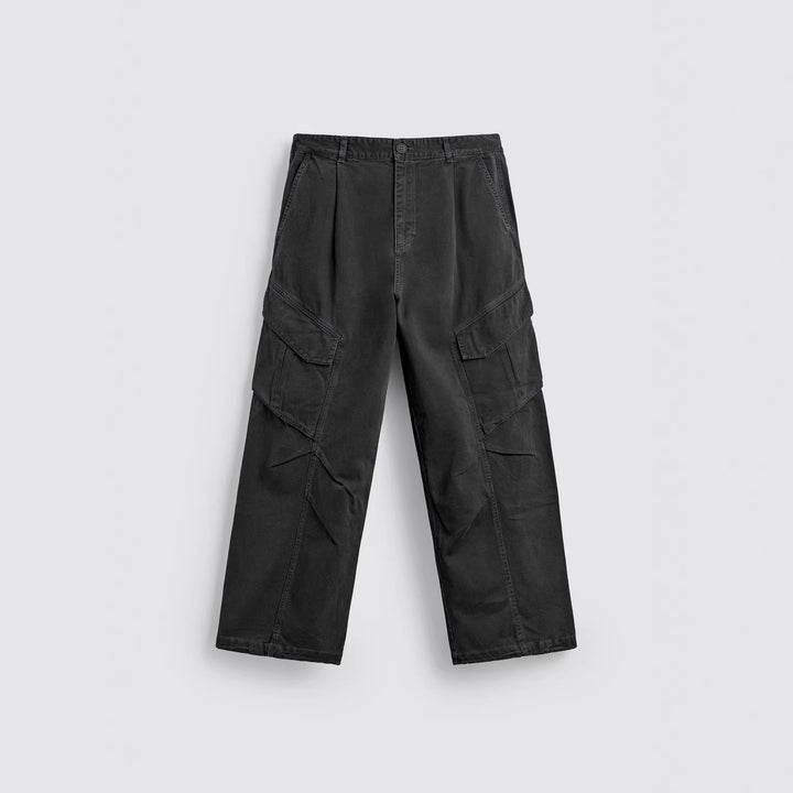 Herren Cargohose mit weitem Bein, Doppelklappentaschen und Bundfalten Echo Archiv