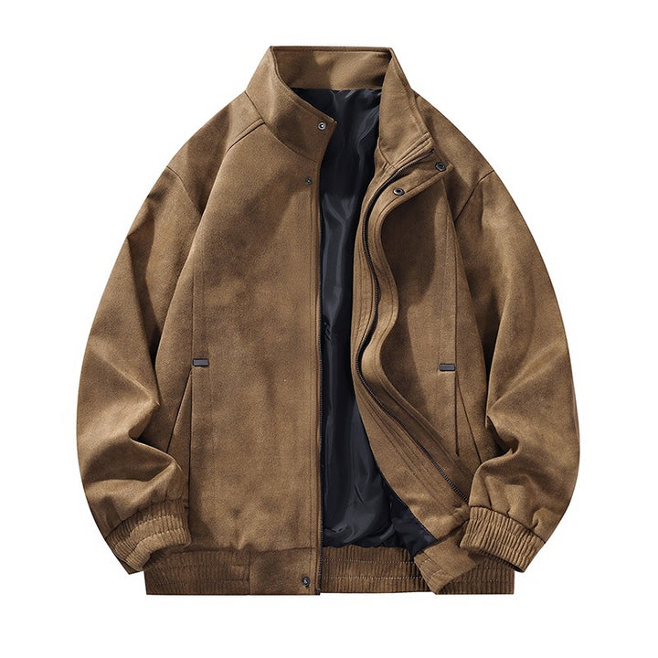 Herren Lässige Bomberjacke Echo Archiv