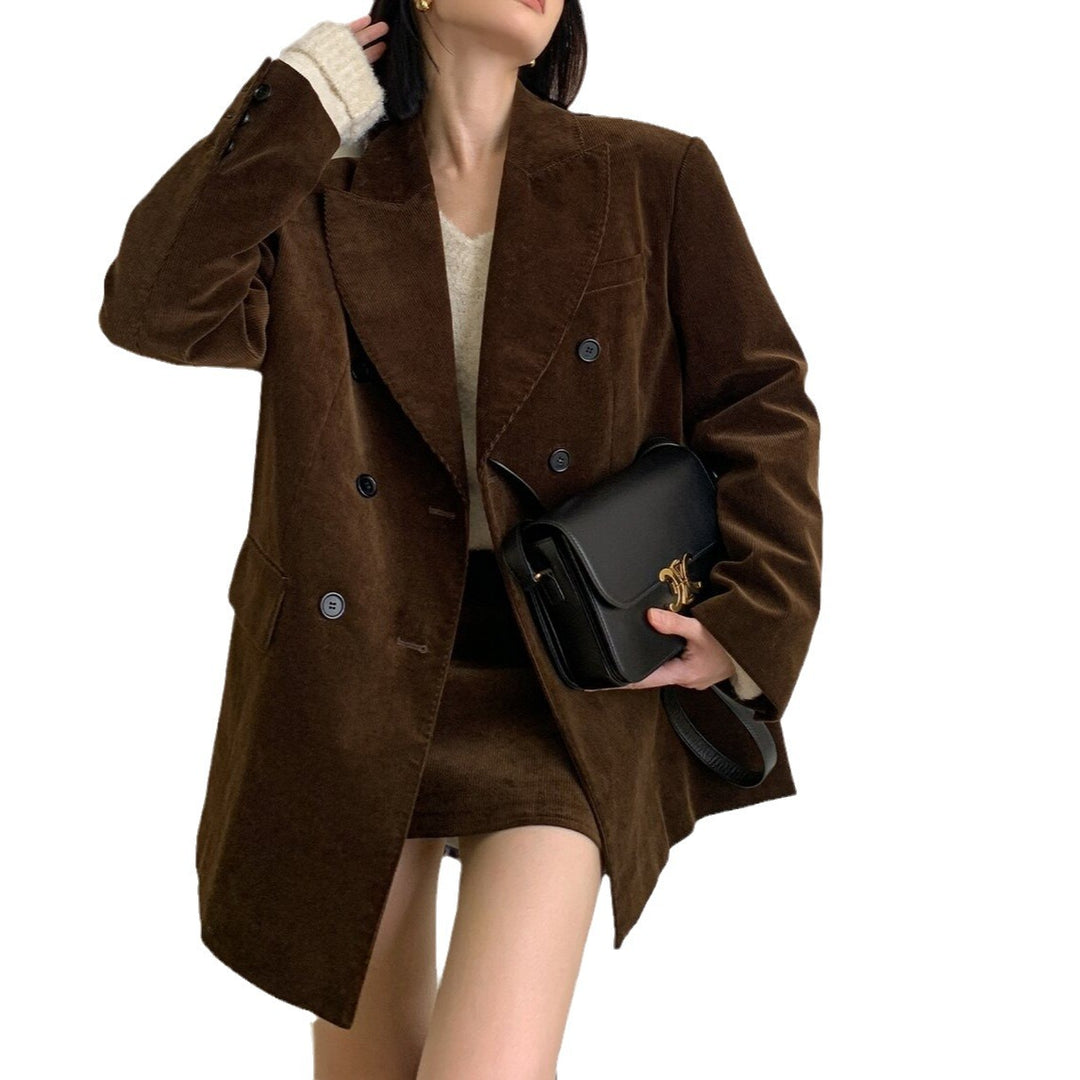 Damen Eleganter Cordblazer Echoarchiv