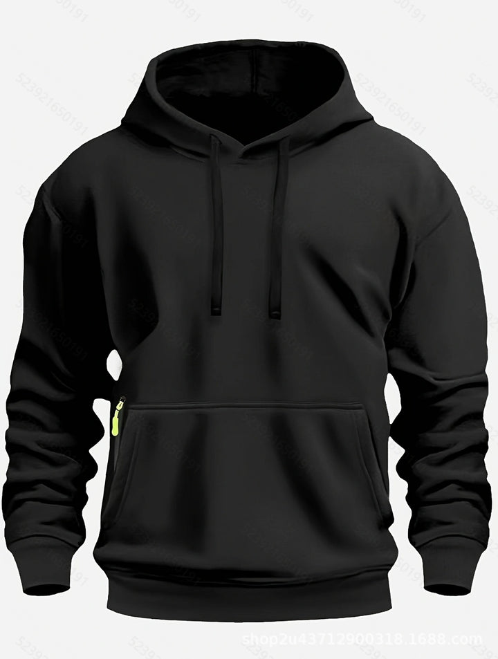 Herren sportlicher Kapuzenpullover mit praktischen Taschen und atmungsaktivem Material Echoarchiv
