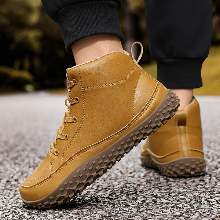 Herren nan urbaner Leder-Sneakerboot mit gepolstertem Schaft und griffiger Profilsohle Echo Archiv