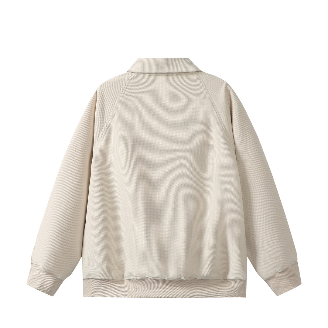 Unisex Halbzip‑Sweatshirt mit Waffelstruktur und Kängurutasche Echoarchiv