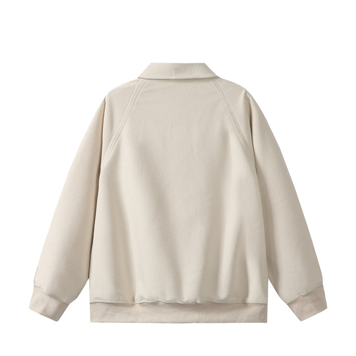 Unisex Halbzip‑Sweatshirt mit Waffelstruktur und Kängurutasche Echoarchiv