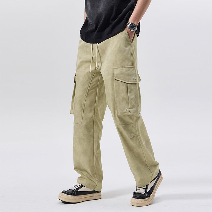 Herren Cargo-Hose mit multifunktionalen Taschen und lässigem Schnitt Echoarchiv