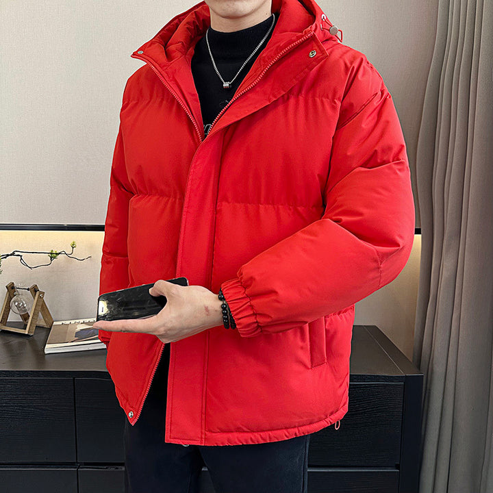 Herren Leichte Steppjacke mit hohem Kragen und praktischen Taschen Echo Archiv