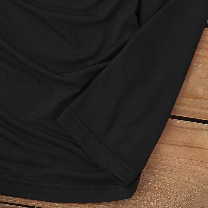 Damen Langarmshirt mit Raffung und Zier-Reißverschluss – Avérine