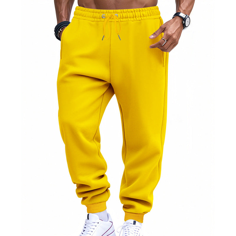 Herren modische Jogginghose mit elastischem Bund und seitlichen Taschen Echoarchiv