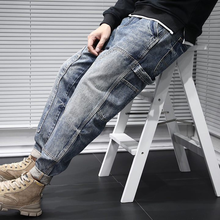 Herren Modische Cargo-Jeans Echoarchiv 1788342012