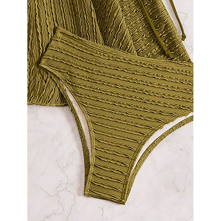 Damen Tankini-Set mit verstellbaren Trägern und elegantem Wickeldetail Echo Archiv
