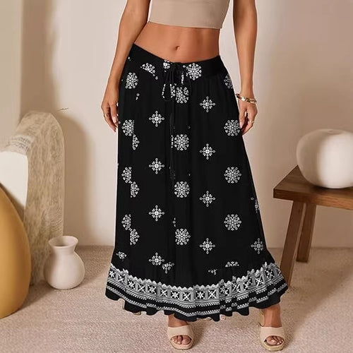 Damen Jumpsuit mit floralem Druck und elastischer Taillierung Echo Archiv