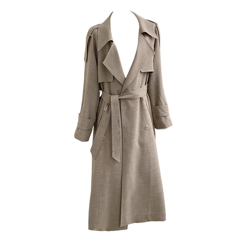 Damen Elegante und lässige Übergangsjacke mit kontrastierenden Ärmeln Echoarchiv