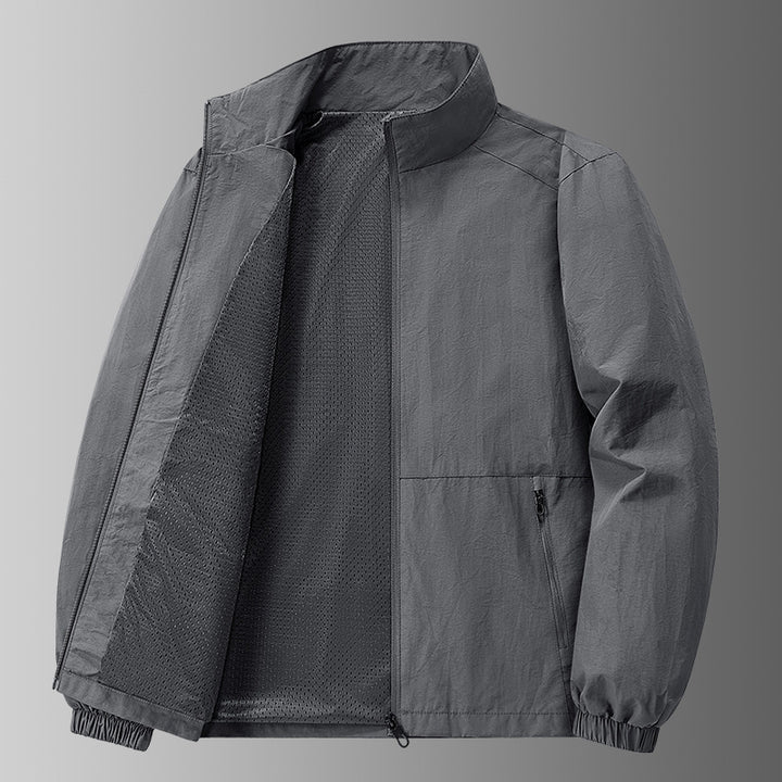 Herren Leichte Windjacke mit atmungsaktiver Mesh-Innenausstattung Echo Archiv