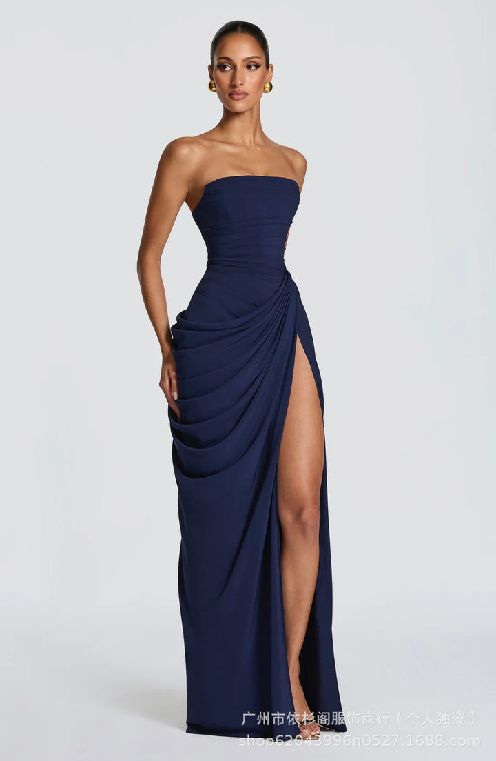 Maxikleid für Damen im Wickel-Design von Echo Archiv