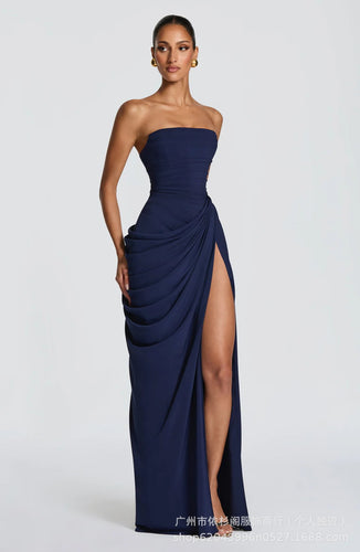Maxikleid für Damen im Wickel-Design von Echo Archiv