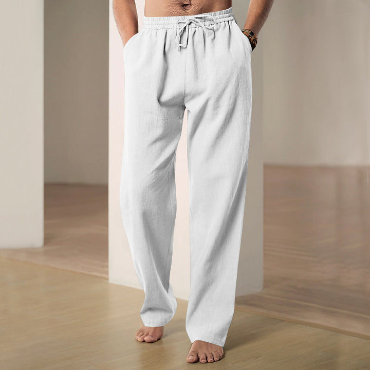 Herren Bequeme Sommerfreizeithose mit elastischem Bund Echoarchiv