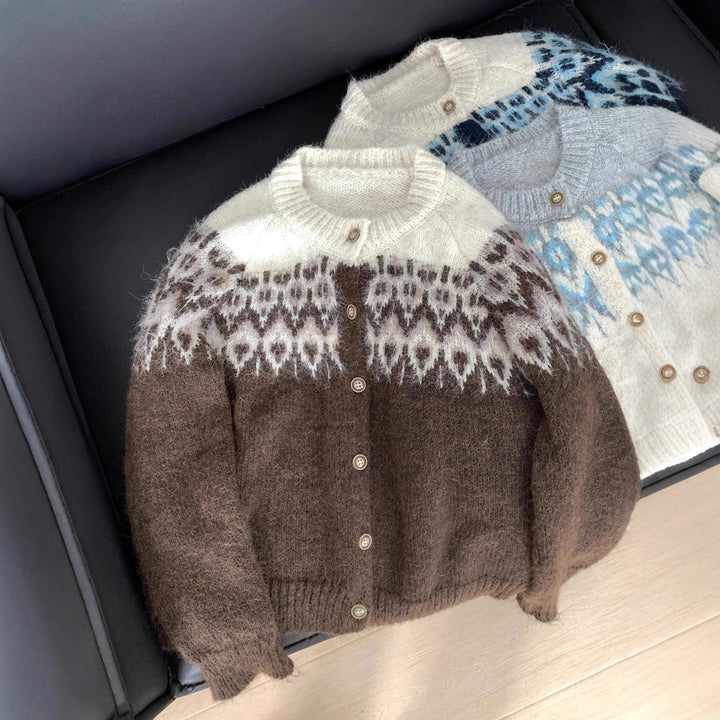 Damen Kuschelige Strickjacke Echo Archiv