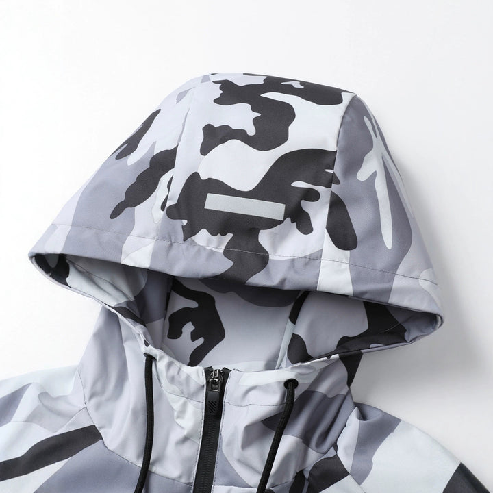 Herren Sportliche Camo-Funktionsjacke Echo Archiv