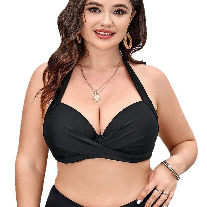 Damen Bikinioberteil mit eleganter Kreuzung und stützendem Schnitt Echo Archiv