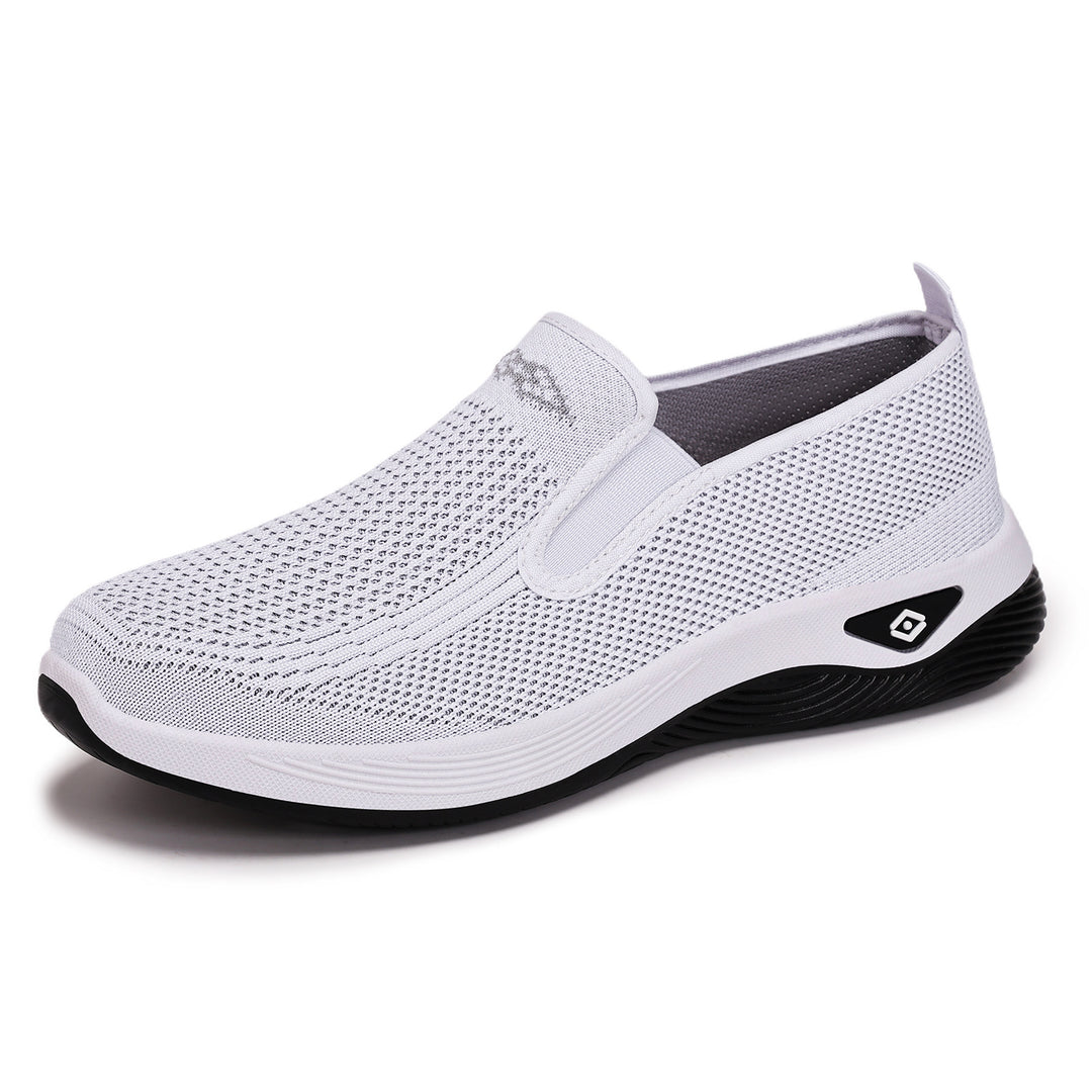 Damen nan atmungsaktiver gestrickter Slip-On Freizeitschuh mit dämpfender EVA-Sohle Echo Archiv