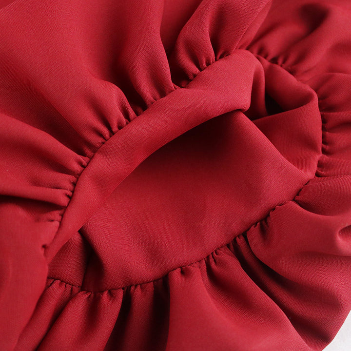 Damen Elegantes, figurbetontes Midi-Kleid mit plissierten Details Echo Archiv