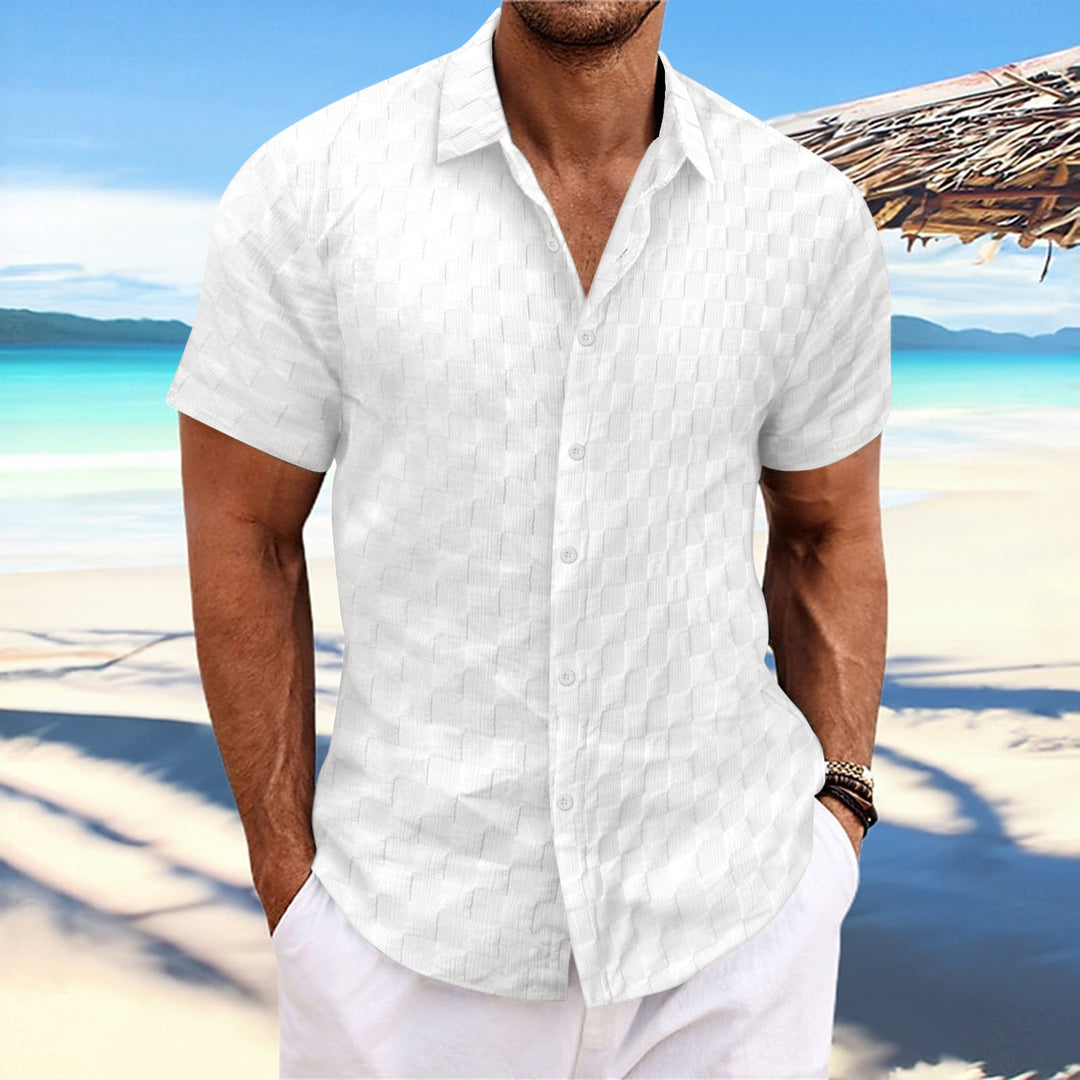 Herren Kurzarmhemd Echoarchiv