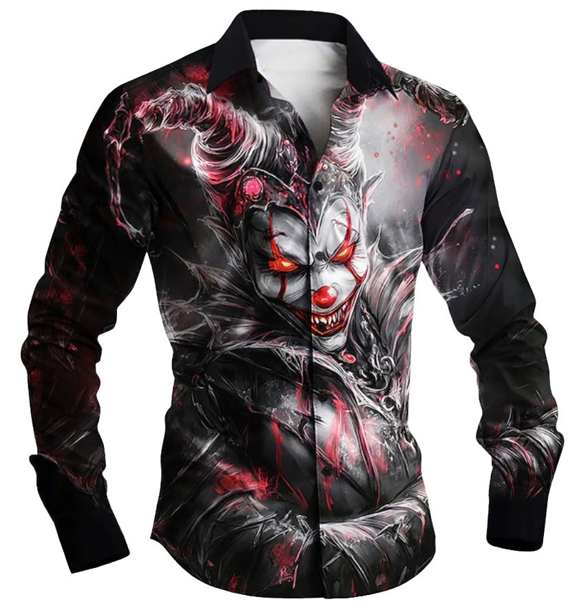 Herren Hemd mit einzigartigem Comicdesign Echoarchiv