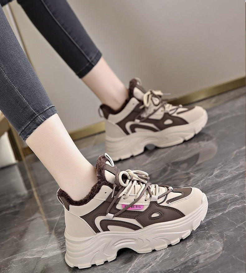 Damen Winterliche Sneaker mit warmem Futter und rutschfester Sohle Echo Archiv