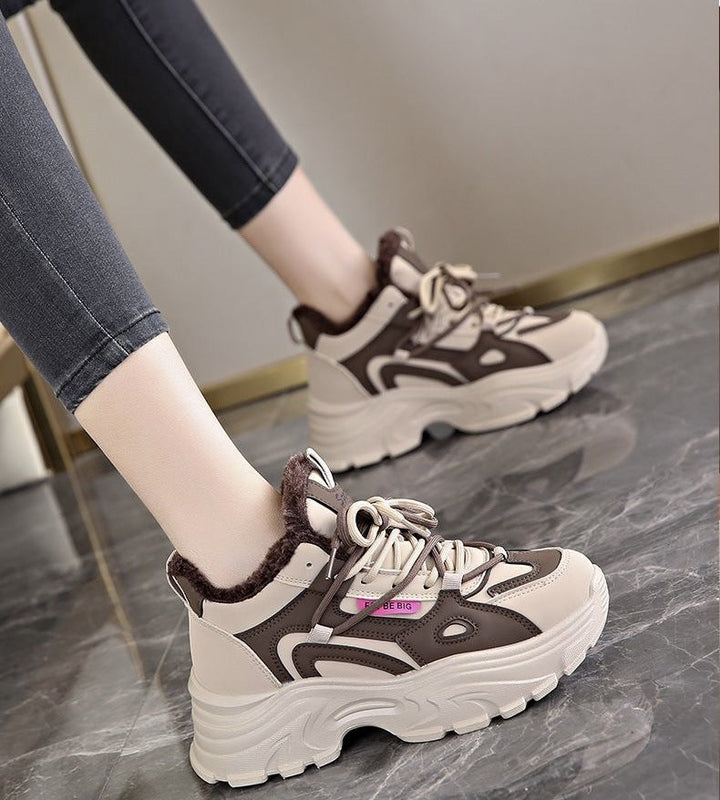 Damen Winterliche Sneaker mit warmem Futter und rutschfester Sohle Echo Archiv