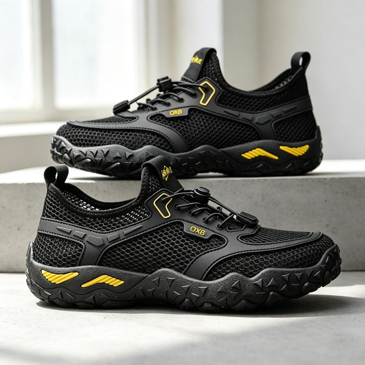 Herren Atmungsaktive Mesh-Sneaker mit Schnellschnürsystem Echoarchiv
