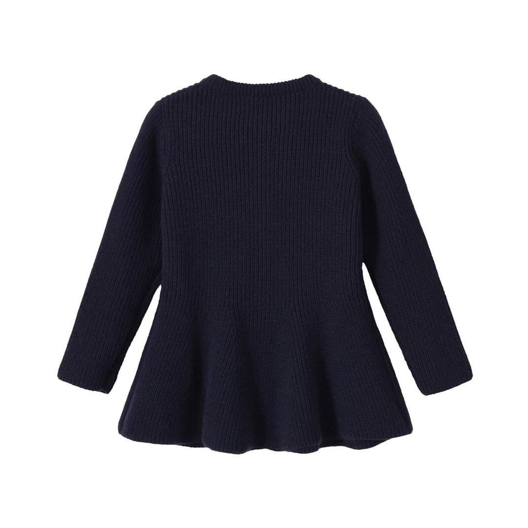 Damen Strickjacke mit tailliertem, ausgestelltem Saum und Zierknopfleiste Echo Archiv