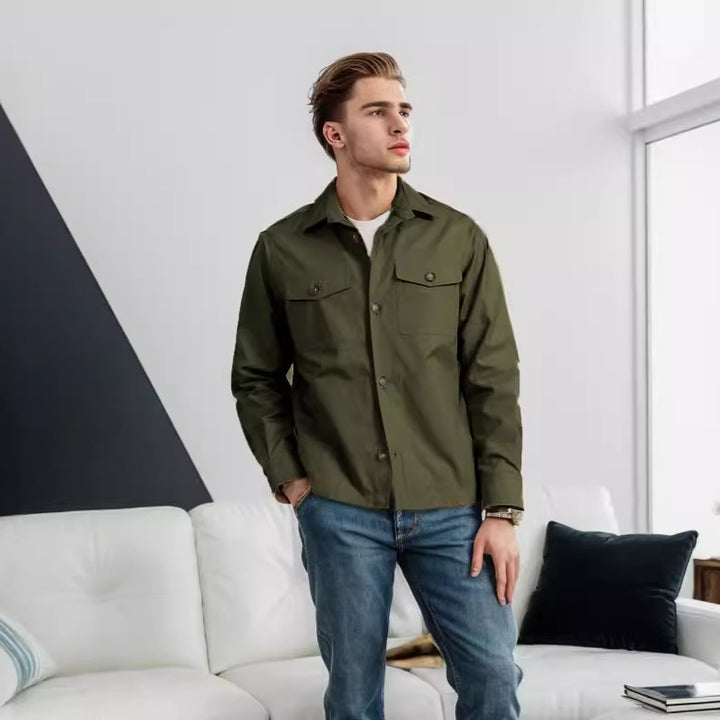 Herren modische leichtgewichtige Chore-Jacke mit praktischen Taschen Echoarchiv