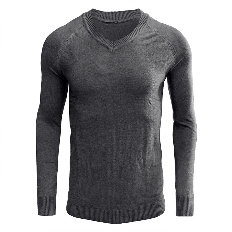 Herren V-Ausschnitt Pullover Echoarchiv