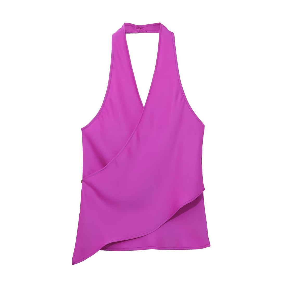 Damen Wickelbluse mit V-Ausschnitt Echo Archiv