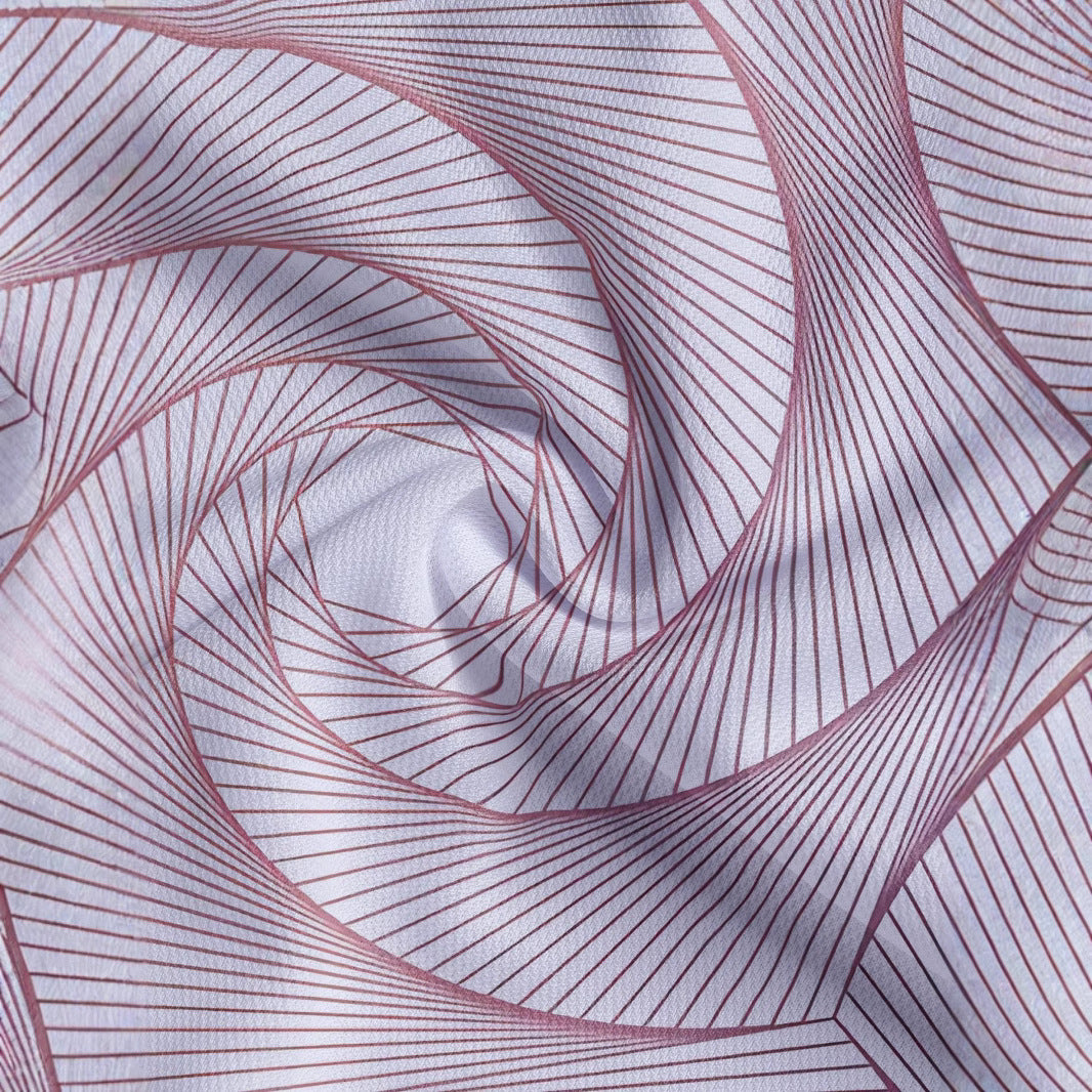 Herren Poloshirt mit einzigartigem geometrischem Design Echoarchiv