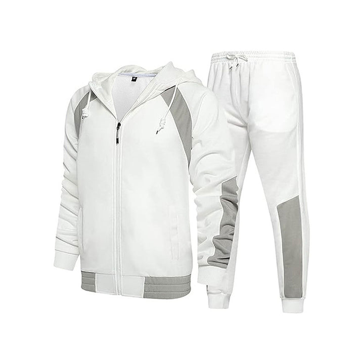 Herren Sportanzug mit hochwertigem Material und kontrastierenden Details Echoarchiv