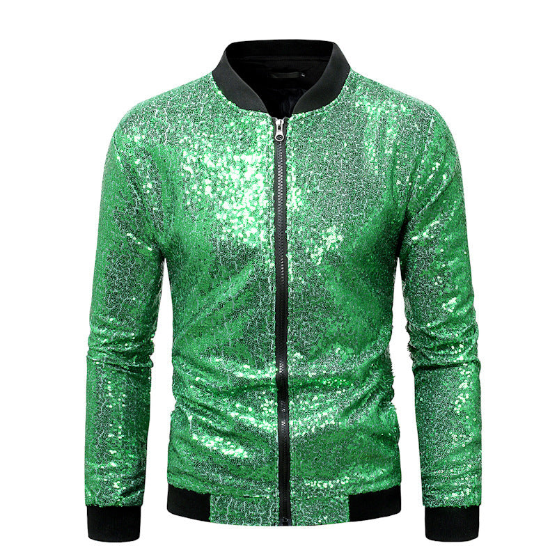 Herren Sportlicher Funktionsblazer mit Pailletten Echoarchiv