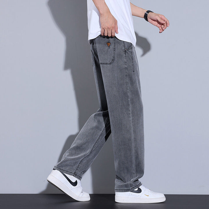 Herren weite Denim-Hose Echoarchiv