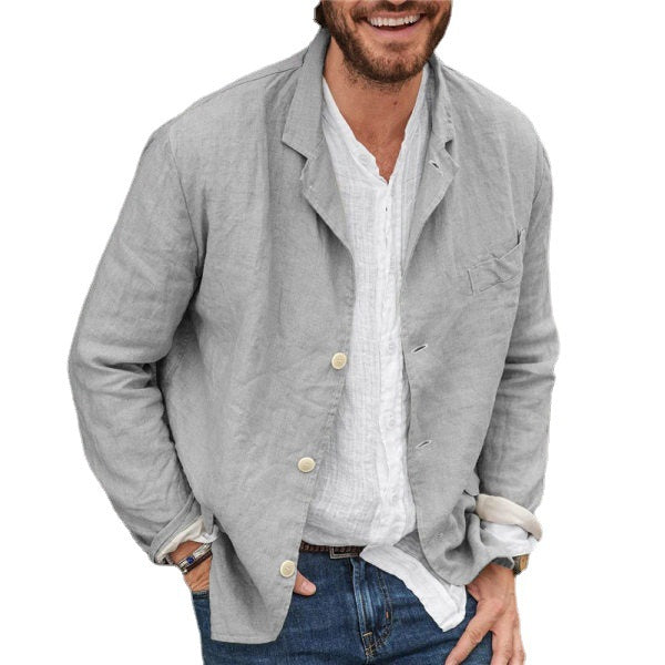 Herren Leichte Leinenjacke Echoarchiv