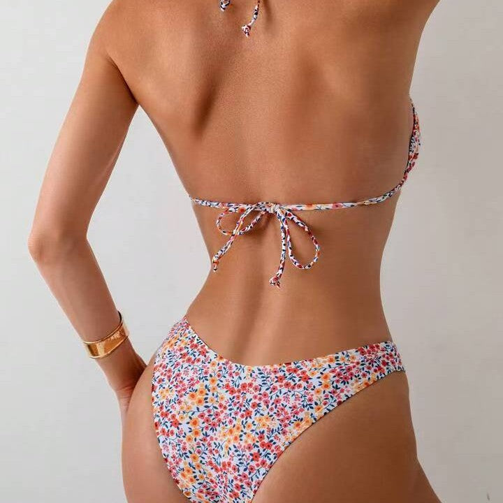 Damen Triangel-Bikini mit floralem Design Echo Archiv