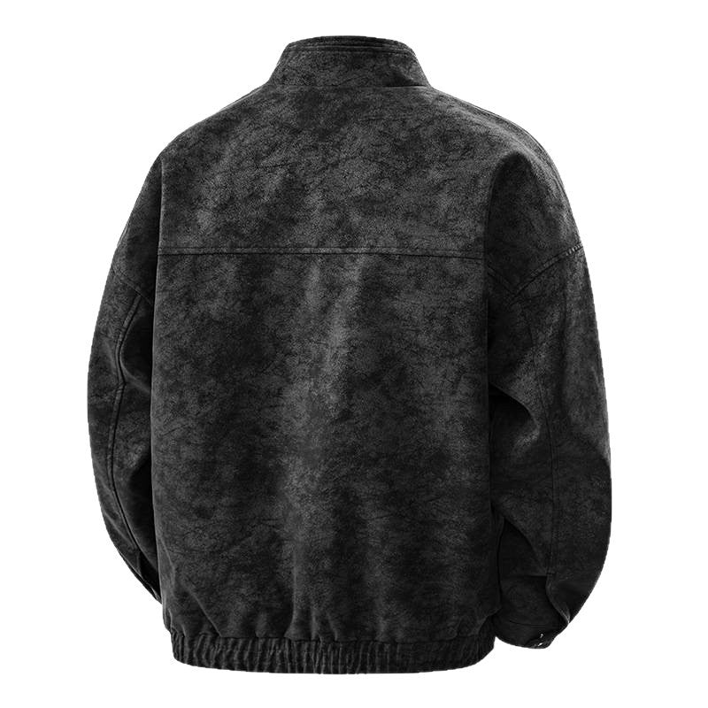 Herren Übergangsjacke mit zwei Brusttaschen und hochstehendem Kragen Echoarchiv