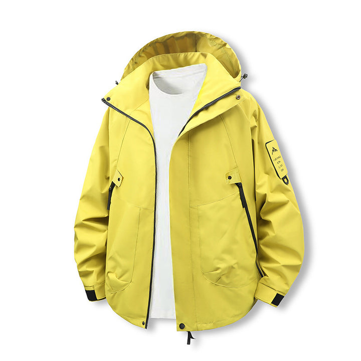 Herren Wetterfeste Multifunktionale Jacke Echo Archiv