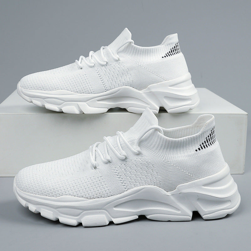 Unisex Strick-Sockensneaker mit atmungsaktiver Maschenoberfläche und markanter Plateau-Laufsohle – Norré