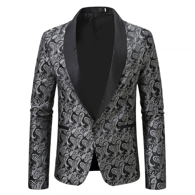 Herren Exklusive Smokingjacke mit filigranem Muster Echoarchiv