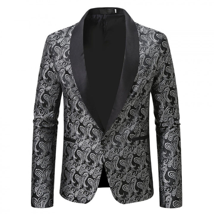 Herren Exklusive Smokingjacke mit filigranem Muster Echoarchiv