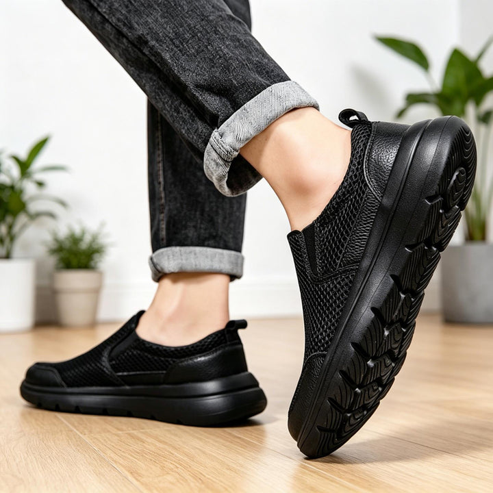 Herren Atmungsaktive Slip-On Sneakers Echoarchiv